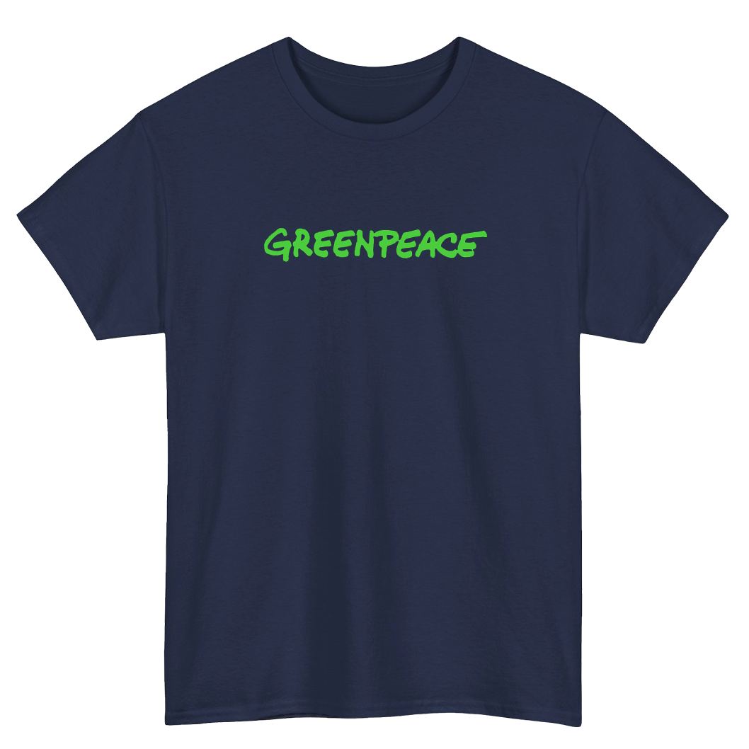 Greenpeace Logo Mens Unisex Short Sleeve T-Shirt Size S-3XL - P
