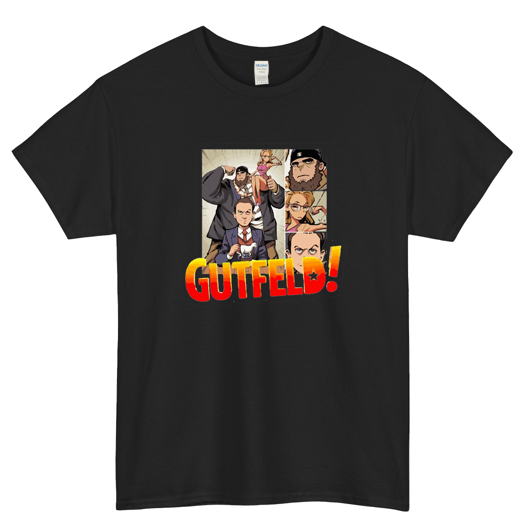 Greg Funny Gutfeld Blue Black Navy Logo Mens Unisex Short Sleeve T-Shirt Size S-3XL -P