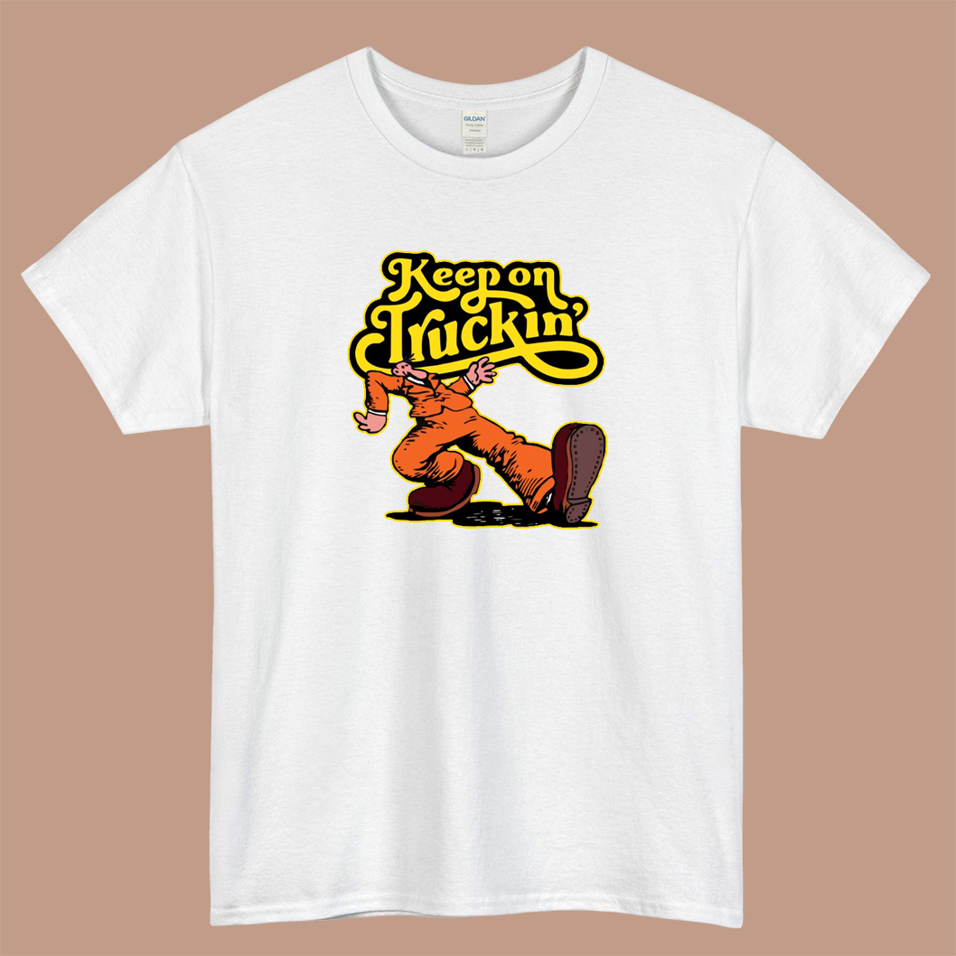 Grotesque Monster Keep On Truckin Logo Mens Unisex Short Sleeve T-Shirt Size S-3XL - P