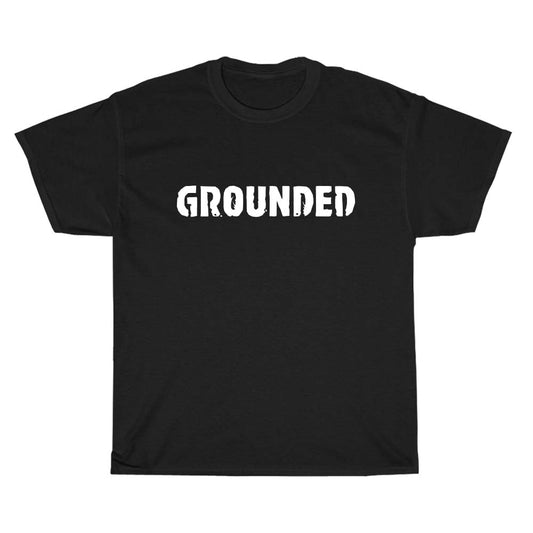 Grounded Logo Men's Unisex T Shirt Size S to 3XL