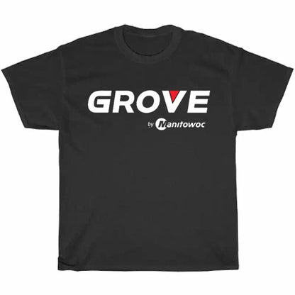 Grove Cranes Logo Men's Unisex T Shirt Size S to 3XL