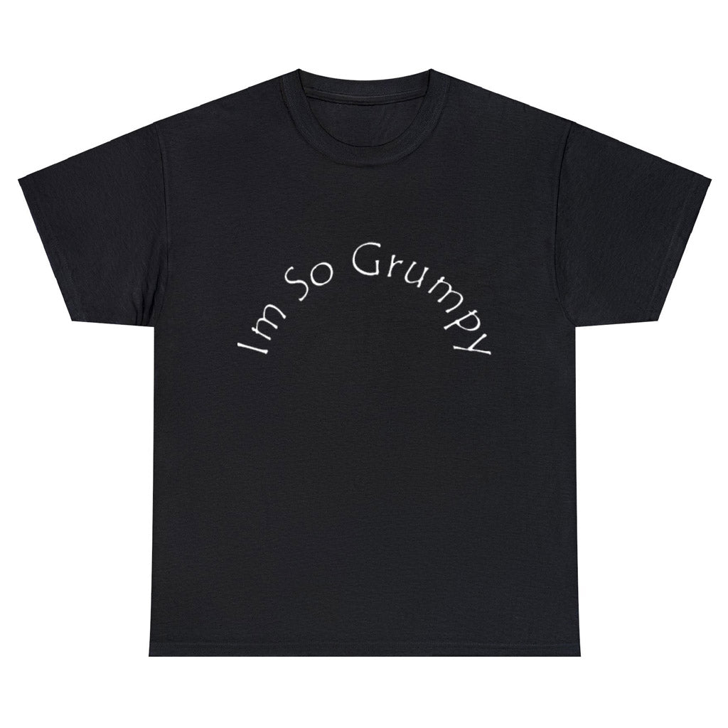 Grumpy Old Man Pulp Fiction Style Logo Unisex Men's T Shirt Size S to 3XL