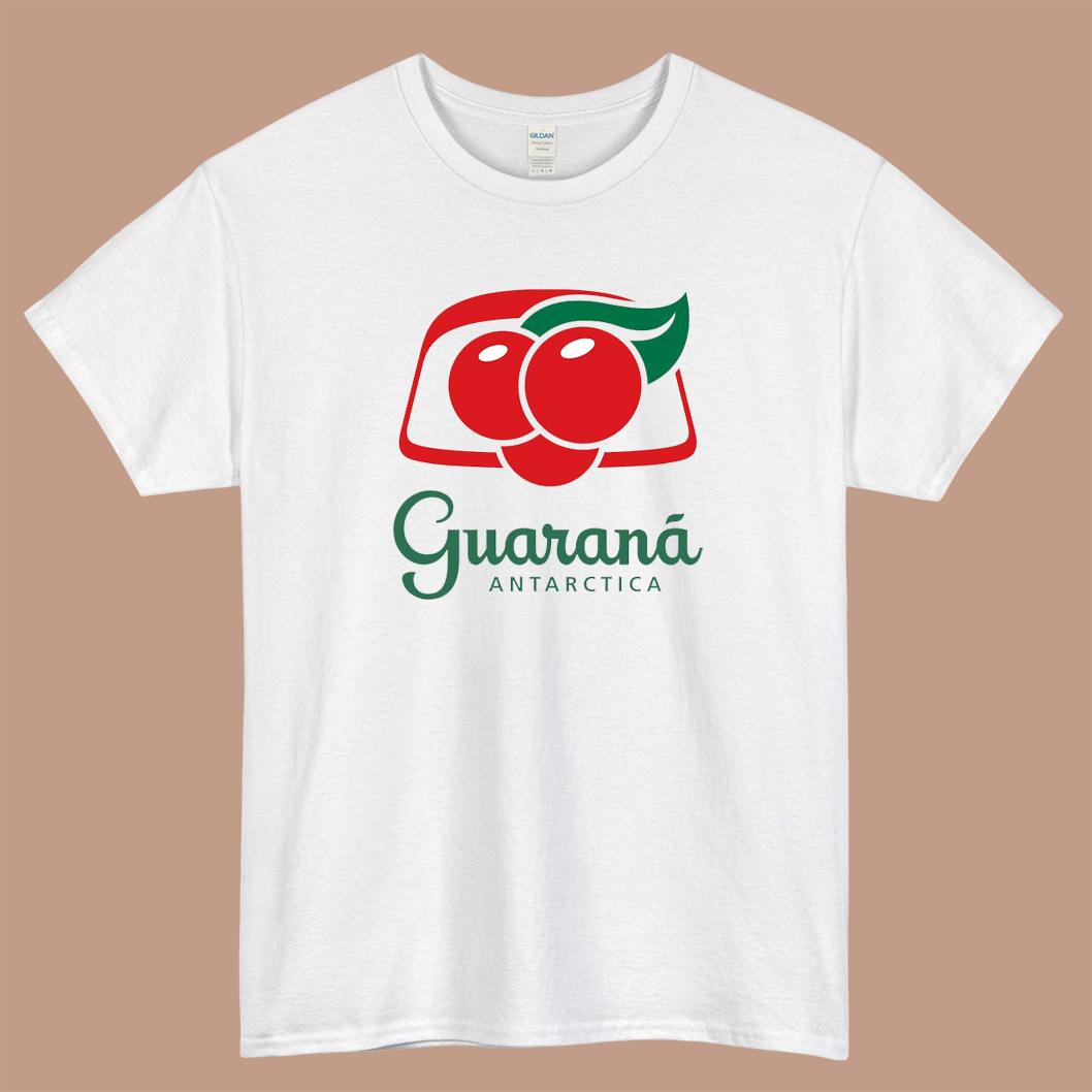 Guaraná Logo Mens Unisex Short Sleeve T-Shirt Size S-3XL