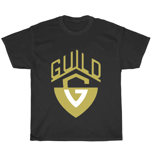 Guild Guitars Logo Men's Unisex T Shirt Size S to 3XL