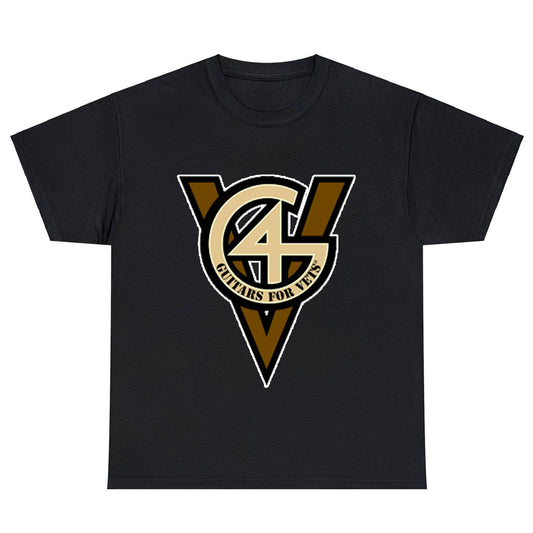 Guitar's For VETS Logo Unisex Men's T Shirt Size S to 3XL