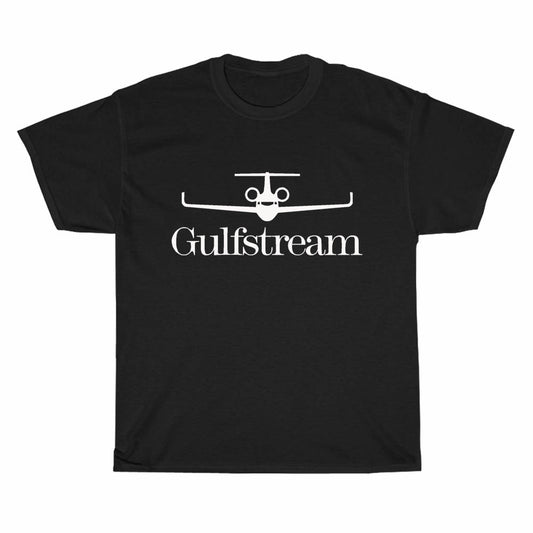 Gulfstream Jet Plane Aircraft Logo Men's Unisex T Shirt Size S to 3XL