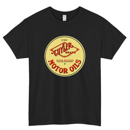 Guyler Brand Motor Oil Logo Mens Unisex Short Sleeve T-Shirt Size S-3XL - P