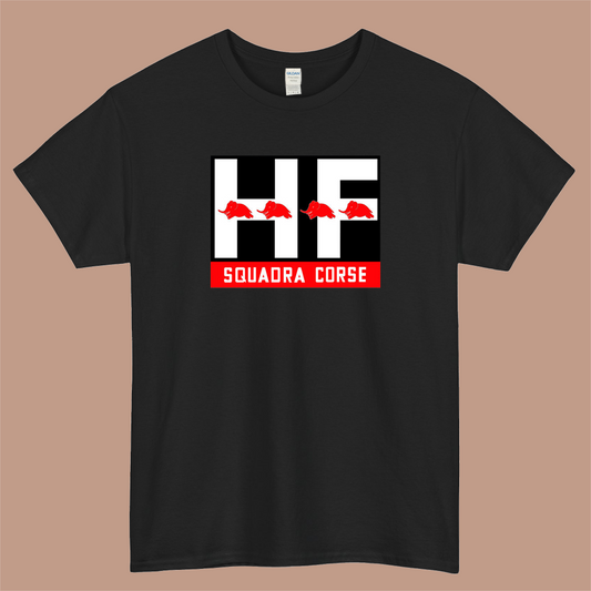 HF Squadra Corse Logo Mens Unisex Short Sleeve T-Shirt Size S-3XL - P