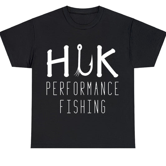HUK BASS Fishing Logo Men's Unisex T Shirt Size S to 3XL