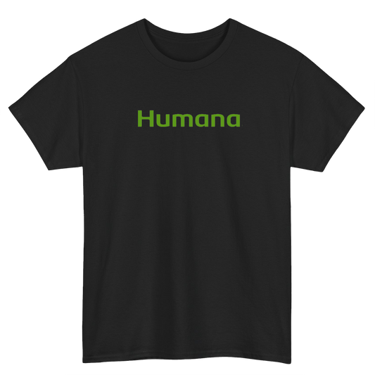 HUMANA HEALTH INSURANCE Logo Mens Unisex Short Sleeve T-Shirt Size S-3XL - P