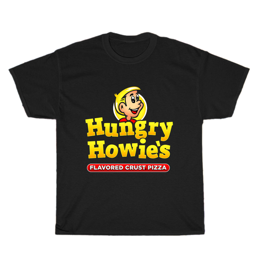 HUNGRY HOWIE'S PIZZA logo Men's Unisex T Shirt Size S to 3XL