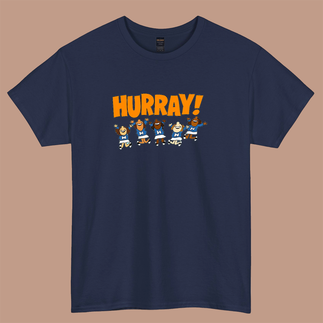New HURRAY logo short SLEEVE T SHIRT -P