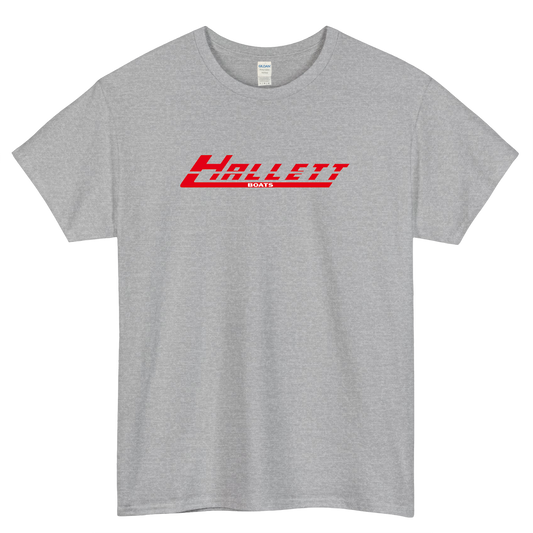 Hallett Boats Inspired Logo  short SLEEVE T SHIRT -P