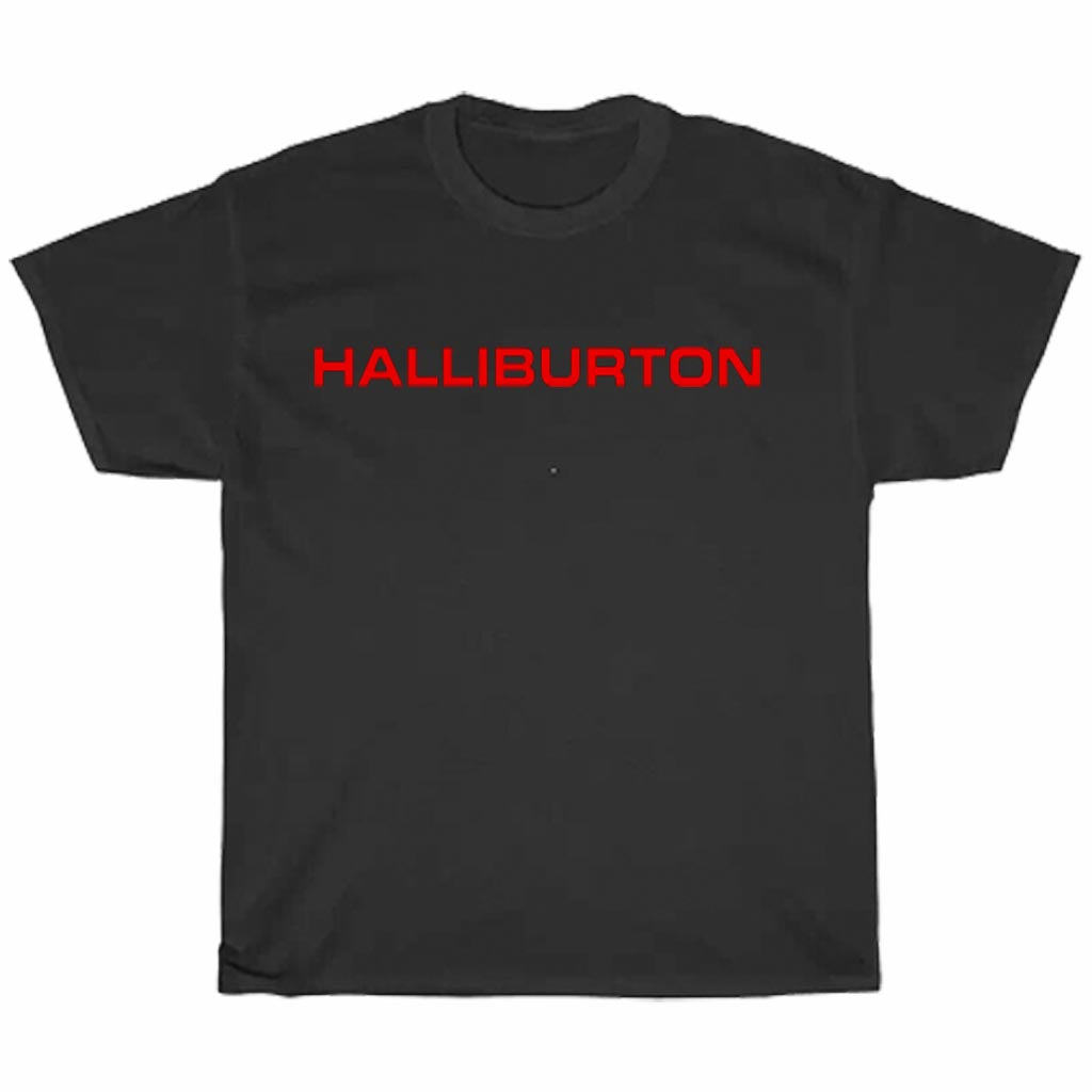 Halliburton Logo Men's Unisex T Shirt Size S to 3XL
