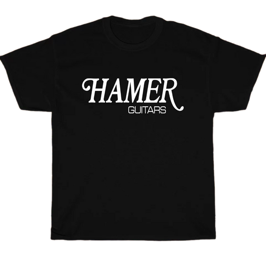 Hamer Guitars Music Logo Men's Unisex T Shirt Size S to 3XL