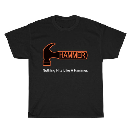 Hammer Bowling Logo Men's Unisex T Shirt Size S to 3XL