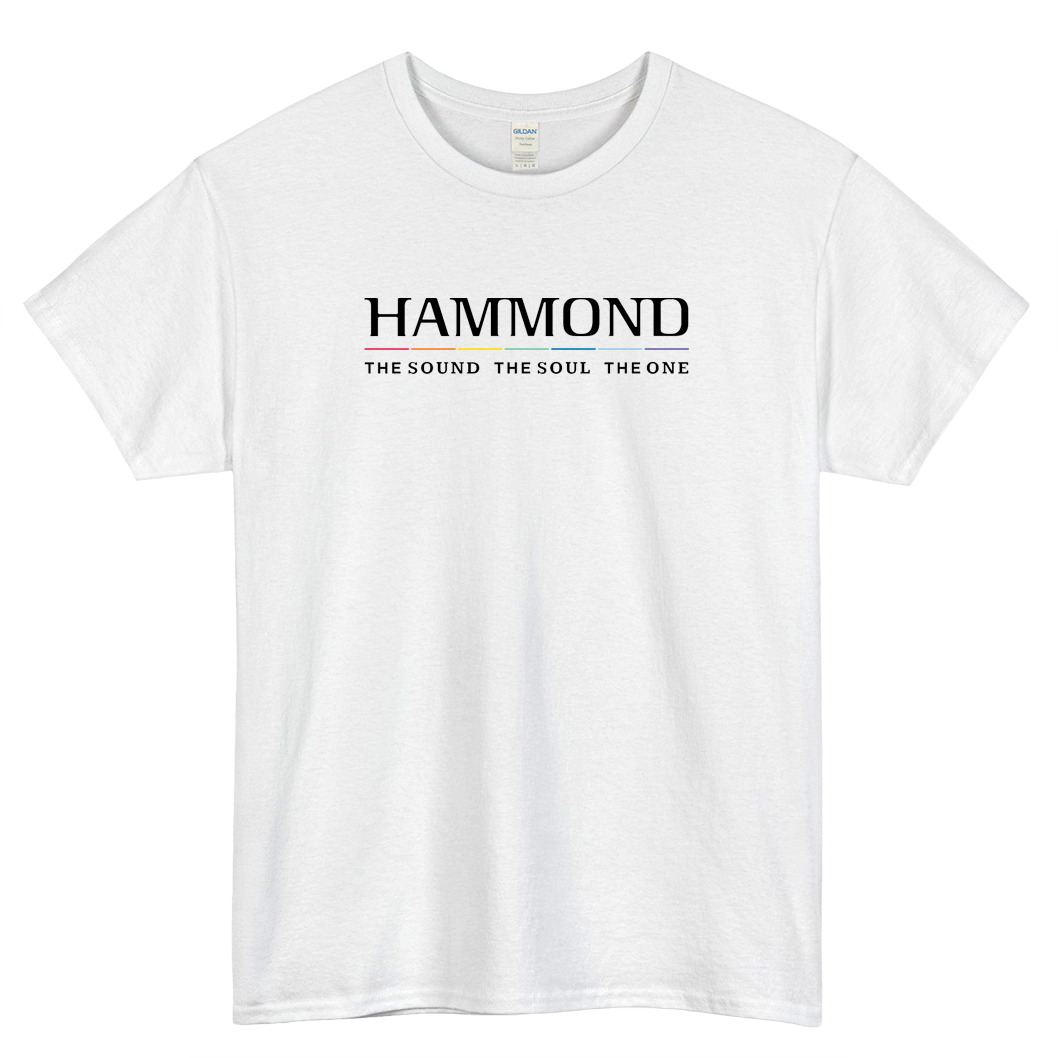 Hammond Organ Logo Mens Unisex Short Sleeve T-Shirt Size S-3XL - P
