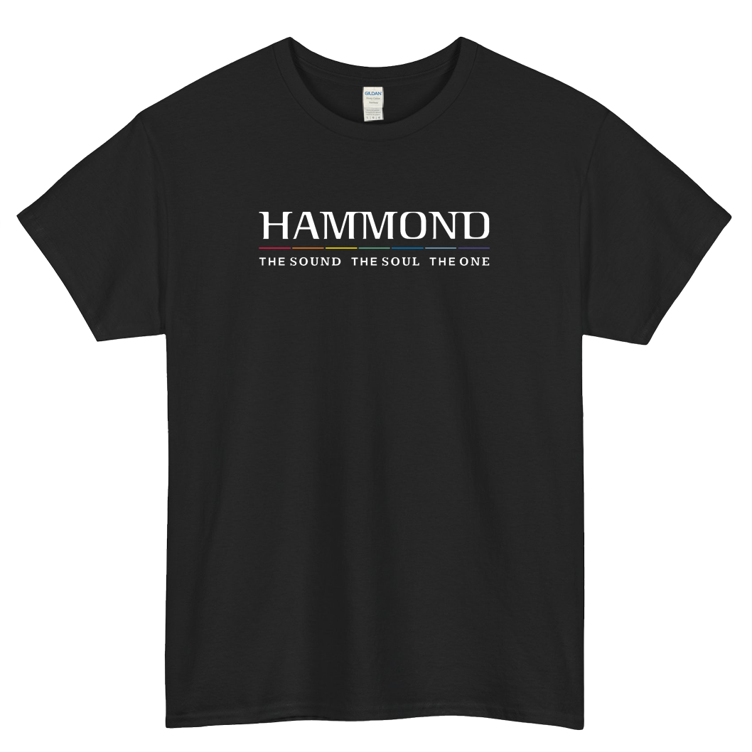 Hammond Organ Logo Mens Unisex Short Sleeve T-Shirt Size S-3XL - P