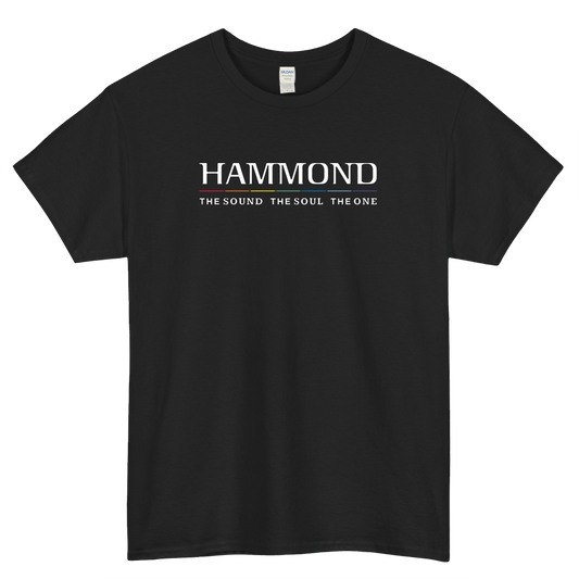 Hammond Organ Logo Mens Unisex Short Sleeve T-Shirt Size S-3XL - P