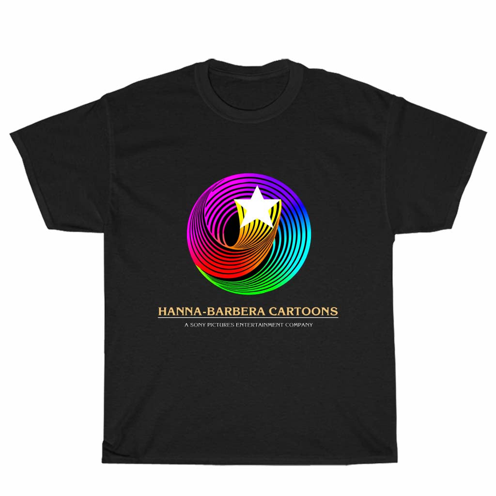Hanna Barbera Animation Company Logo Men's Unisex T Shirt Size S to 3XL