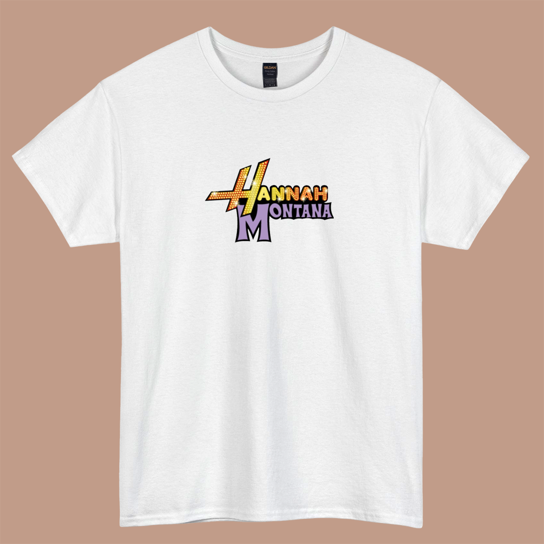 Hannah Montana Logo short sleeve t shirt S-3XL-P