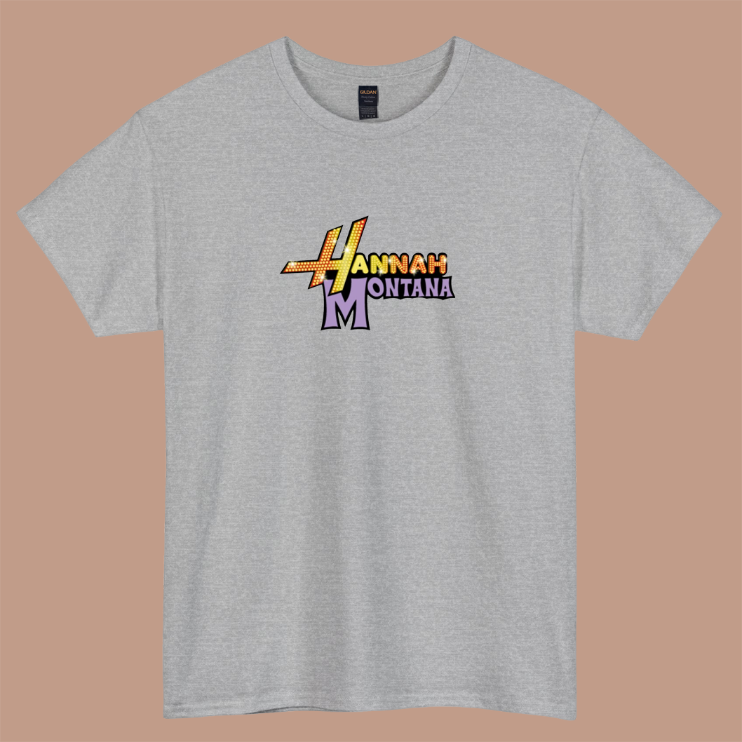 Hannah Montana Logo short sleeve t shirt S-3XL-P