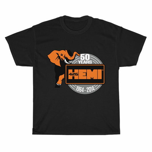 Happy Hemi Day Logo Men's Unisex T Shirt Size S to 3XL