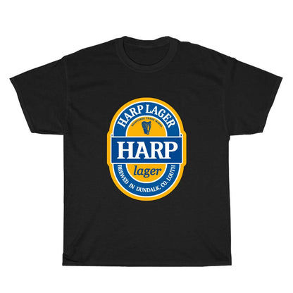 Harp Lager Logo Men's Unisex T Shirt Size S to 3XL