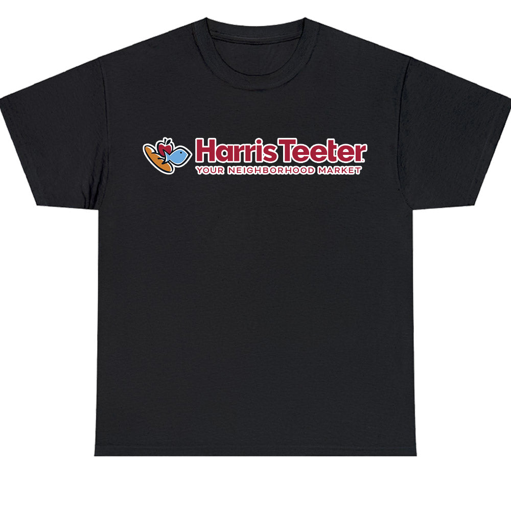 Harris Teeter Groceries Logo Men's Unisex T Shirt Size S to 3XL