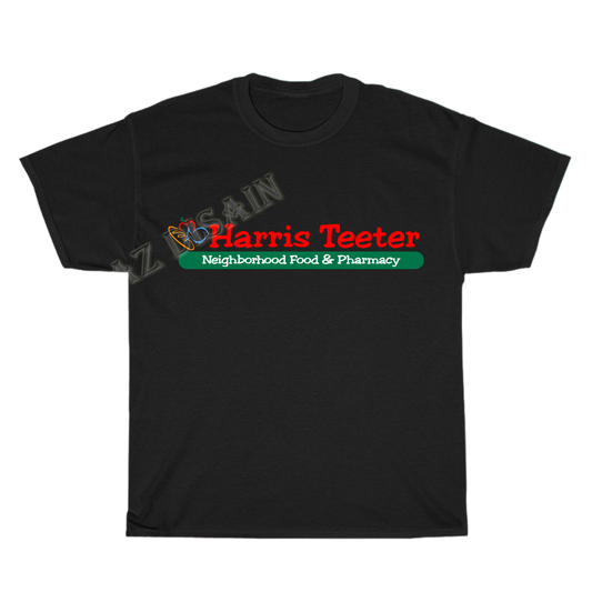 Harris Teeter Logo Men's Unisex T Shirt Size S to 3XL