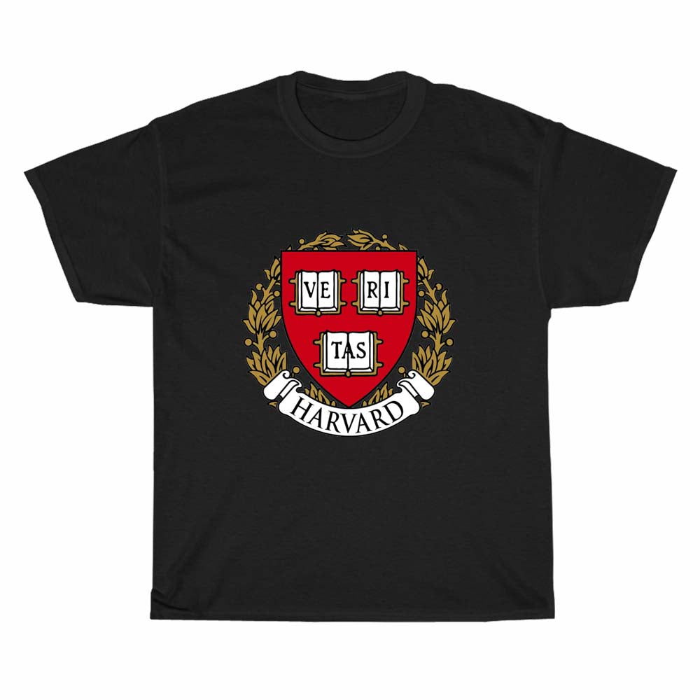 Harvard University Logo Men's Unisex T Shirt Size S to 3XL