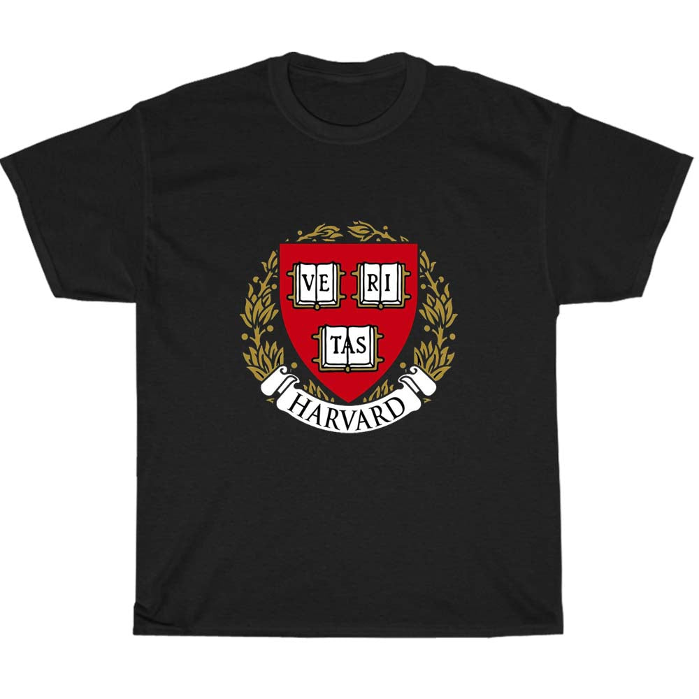 Harvard University Logo Men's Unisex T Shirt Size S to 3XL