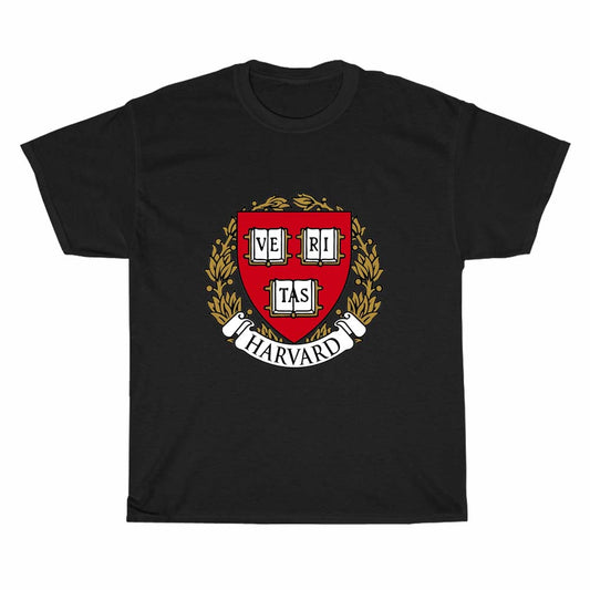 Harvard University Logo Men's Unisex T Shirt Size S to 3XL