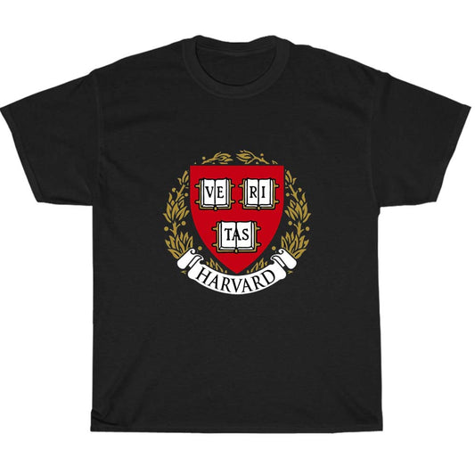 Harvard University Logo Men's Unisex T Shirt Size S to 3XL