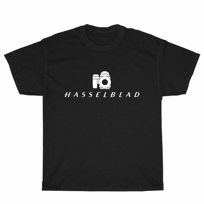 Hasselblad Camera Logo Men's Black T-shirt Logo Unisex Men's T Shirt Size S to 3XL