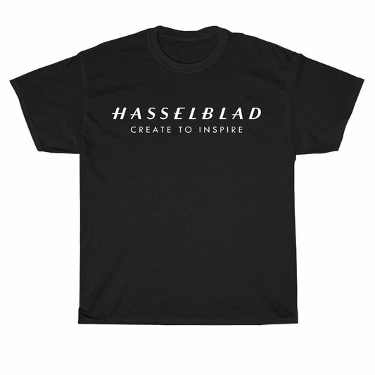 Hasselblad Camera Red Logo Men's Unisex T Shirt Size S to 3XL