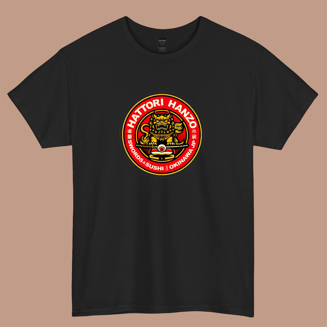 Hattori Hanzo LOGO short sleeve t shirt size S-3XL -P