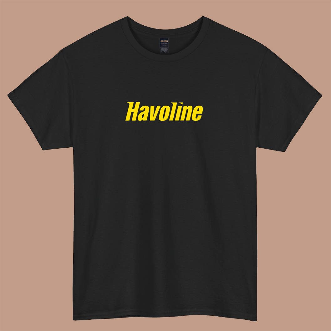 Havoline Racing Oil logo short sleeve t shirt size S-3XL- P