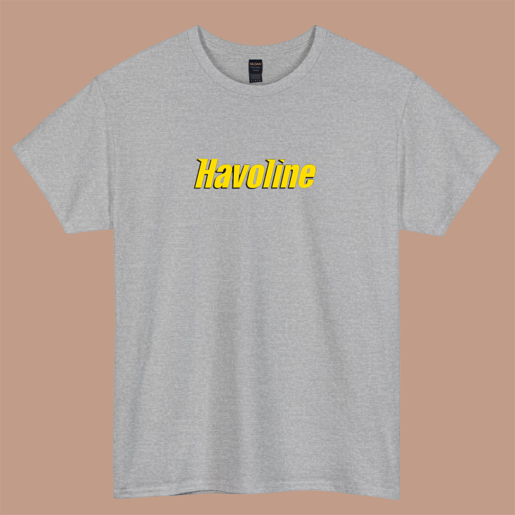 Havoline Racing Oil logo short sleeve t shirt size S-3XL- P