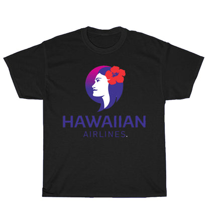 Hawaiian Airlines Logo Men's Unisex T Shirt Size S to 3XL