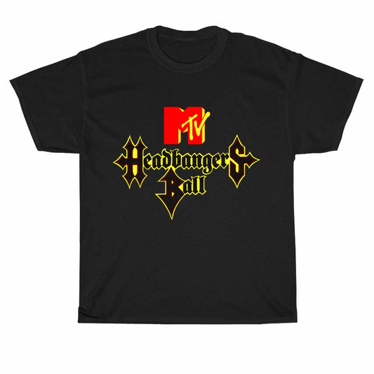 Headbangers Ball Music Logo Men's Unisex T Shirt Size S to 3XL