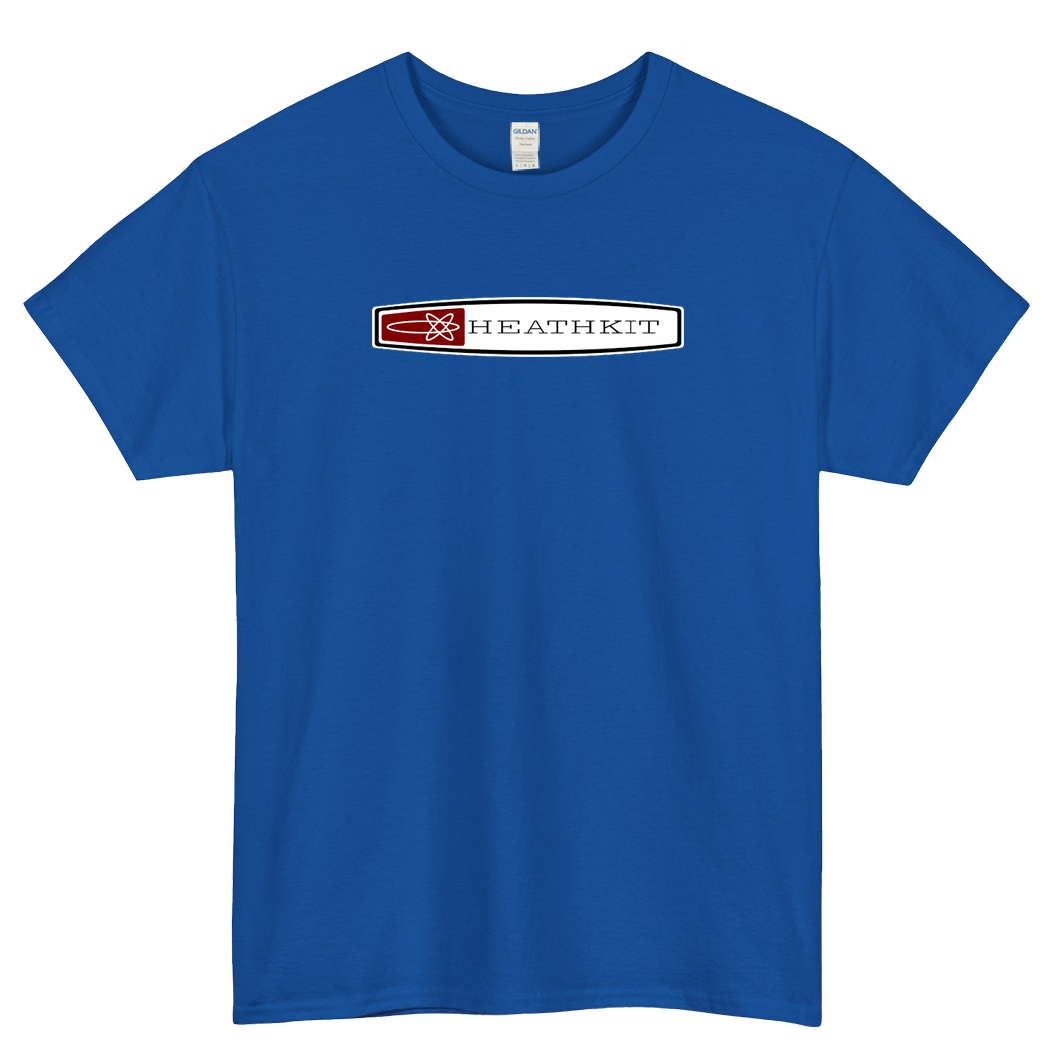 Heathkit Blue Black Navy Logo Mens Unisex Short Sleeve T-Shirt Size S-3XL -P