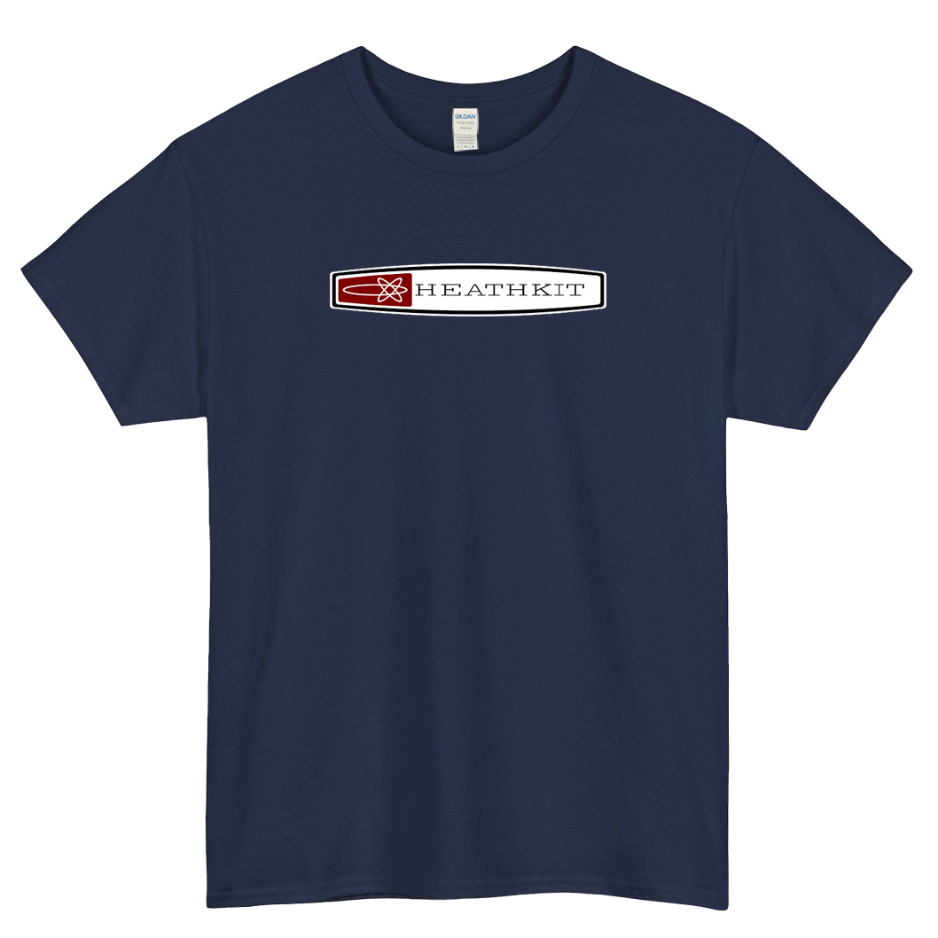 Heathkit Blue Black Navy Logo Mens Unisex Short Sleeve T-Shirt Size S-3XL -P