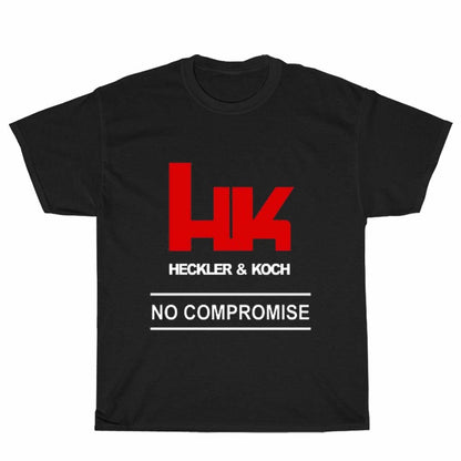 Heckler & Koch HK Guns Firearms logo Unisex Men's T Shirt Size S to 3XL