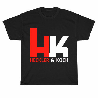 Heckler & Koch HK Firearms logo Men's Unisex T Shirt Size S to 3XL