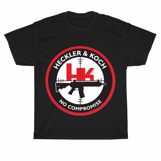 Heckler & Koch HK Guns Firearms Men logo Men's Unisex T Shirt Size S to 3XL