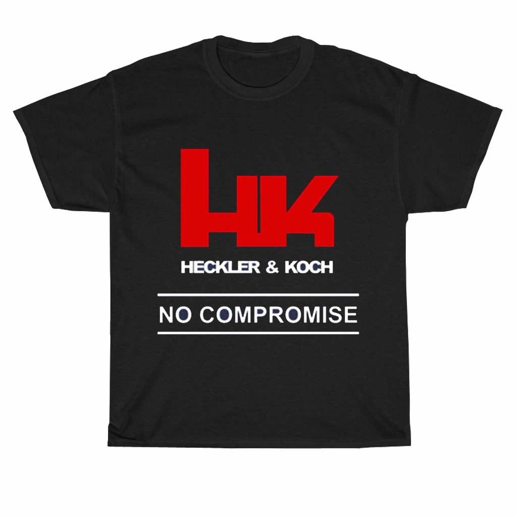 Heckler & Koch HK Guns Firearms logo Men's Unisex T Shirt Size S to 3XL