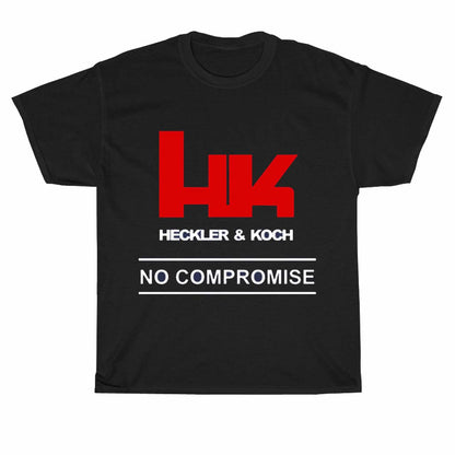 Heckler & Koch HK Guns Firearms logo Men's Unisex T Shirt Size S to 3XL