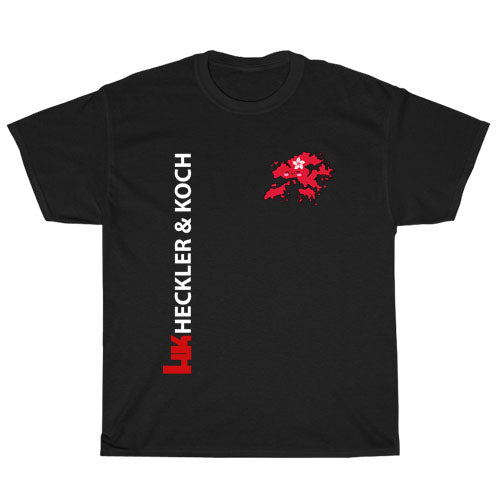 Heckler & Koch HK Logo Unisex Men's T Shirt Size S to 3XL
