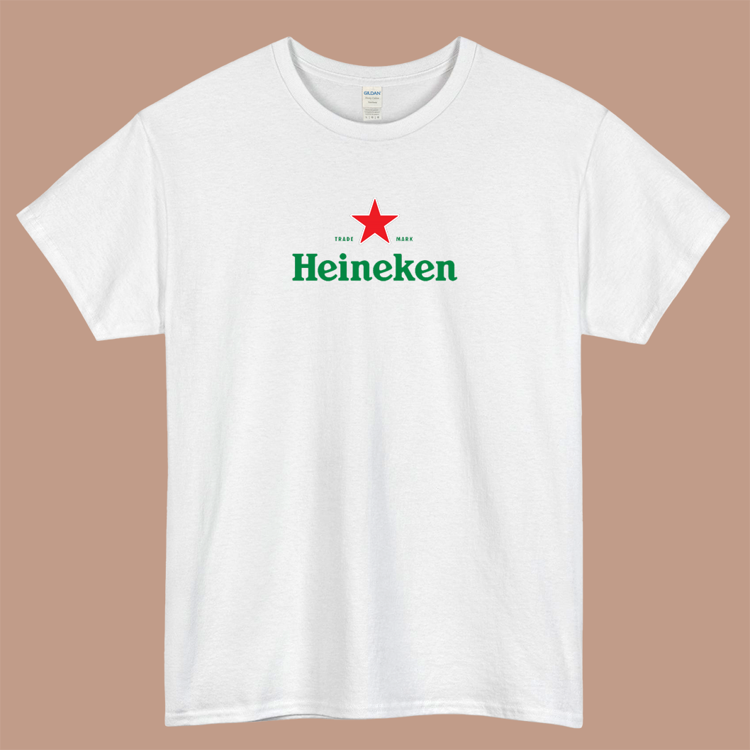 Heineken 1 Logo Mens  Short Sleeve T-Shirt Size S-3XL